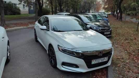 Honda Accord X, 2018, пробег 160075 км