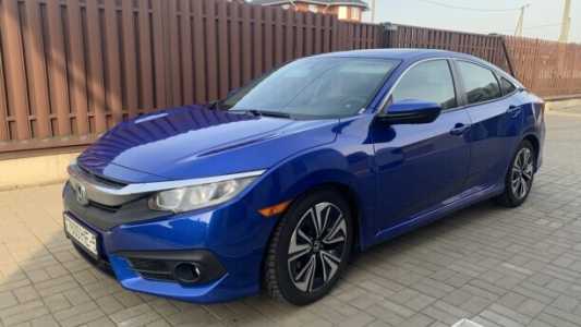 Honda Civic X, 2016, пробег 123000 км