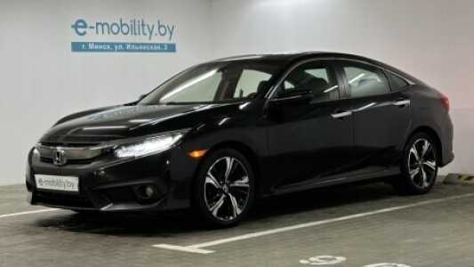 Honda Civic X, 2016, пробег 137359 км