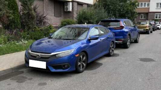 Honda Civic X, 2016, пробег 260000 км