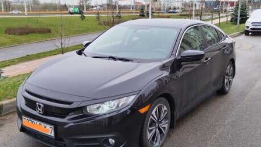 Honda Civic X, 2016, пробег 95000 км