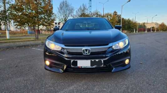 Honda Civic X, 2017, пробег 162000 км