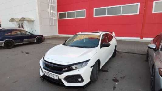 Honda Civic X, 2017, пробег 250000 км