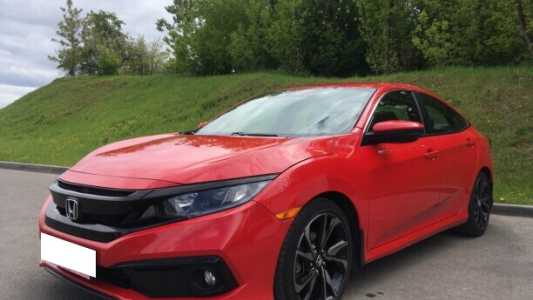 Honda Civic X, 2019, пробег 49000 км