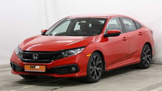 Honda Civic X, 2019, пробег 49738 км