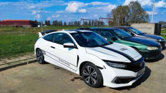 Honda Civic X, 2019, пробег 64000 км