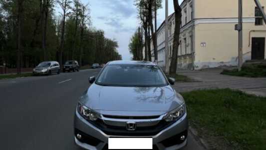 Honda Civic X, 2019, пробег 95000 км