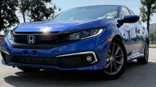 Honda Civic X, 2020, пробег 64000 км