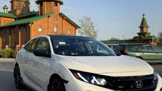 Honda Civic X, 2020, пробег 67000 км
