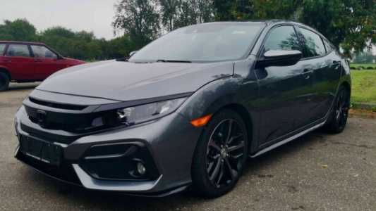 Honda Civic X, 2021, пробег 46500 км