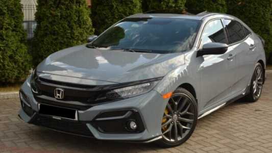 Honda Civic X, 2021, пробег 52200 км