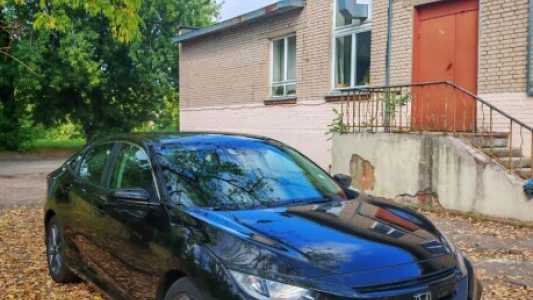 Honda Civic X, 2021, пробег 57300 км
