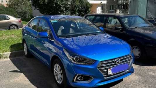 Hyundai Accent V, 2017, пробег 65000 км
