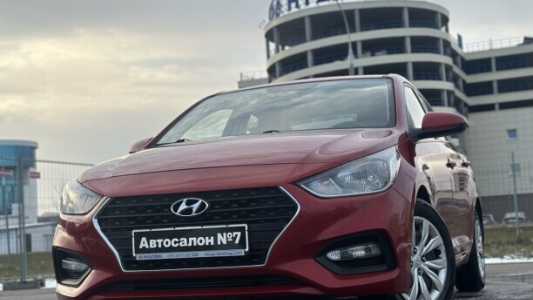 Hyundai Accent V, 2017, пробег 77500 км