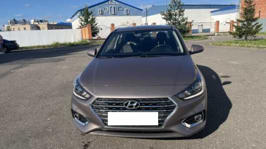 Hyundai Accent V, 2019, пробег 82000 км
