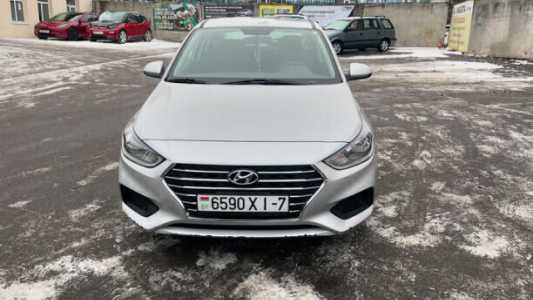 Hyundai Accent V, 2020, пробег 13000 км