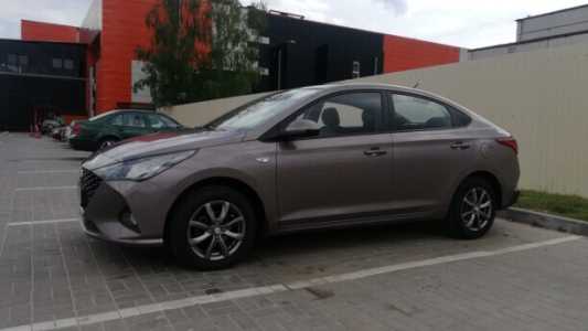 Hyundai Accent V Рестайлинг, 2020, пробег 55700 км Hyundai Accent V Рестайлинг, 2020, пробег 55700 км