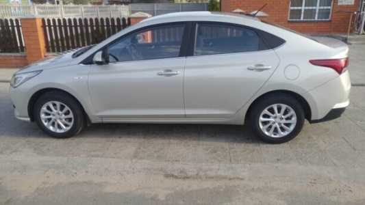 Hyundai Accent V  Рестайлинг, 2020, пробег 66395 км