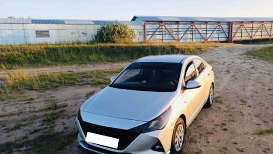 Hyundai Accent V Рестайлинг, 2021, пробег 104500 км Hyundai Accent V Рестайлинг, 2021, пробег 104500 км