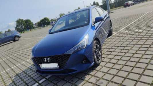 Hyundai Accent V  Рестайлинг, 2021, пробег 115000 км