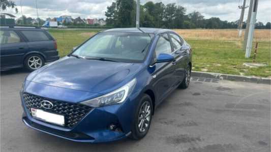 Hyundai Accent V  Рестайлинг, 2021, пробег 136000 км
