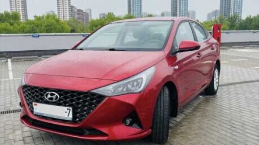 Hyundai Accent V  Рестайлинг, 2021, пробег 48000 км
