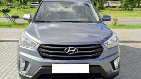 Hyundai Creta I, 2018, пробег 107500 км