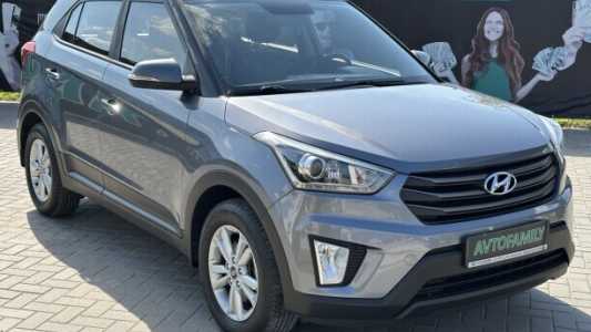 Hyundai Creta I, 2018, пробег 108000 км
