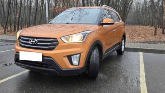 Hyundai Creta I, 2018, пробег 119950 км