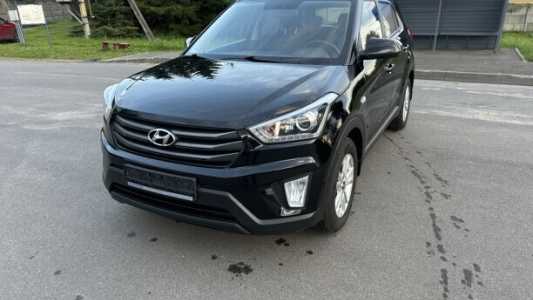 Hyundai Creta I, 2018, пробег 92500 км