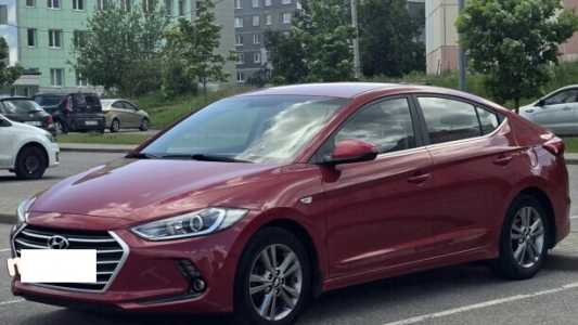 Hyundai Elantra AD, 2016, пробег 101300 км