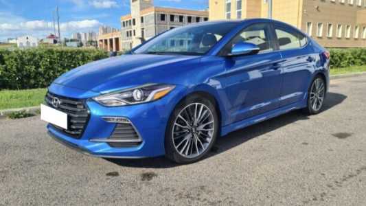 Hyundai Elantra AD, 2016, пробег 90000 км