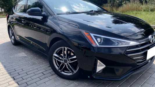 Hyundai Elantra AD Рестайлинг, 2019, пробег 123919 км Hyundai Elantra AD Рестайлинг, 2019, пробег 123919 км
