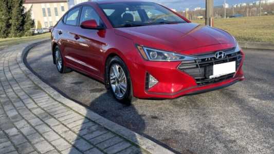 Hyundai Elantra AD  Рестайлинг, 2020, пробег 92215 км