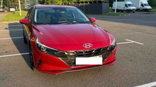 Hyundai Elantra CN7, 2021, пробег 75000 км