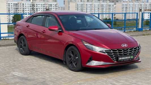 Hyundai Elantra CN7, 2021, пробег 96703 км