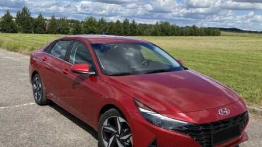 Hyundai Elantra CN7, 2022, пробег 24700 км