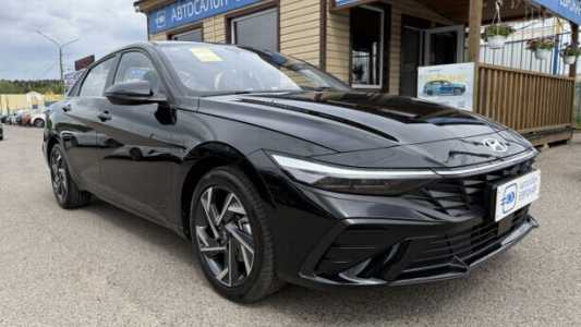 Hyundai Elantra CN7  Рестайлинг, 2024, пробег 99 км