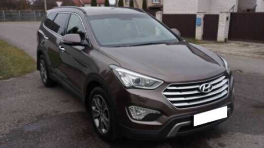 Hyundai Grand Santa Fe III, 2014, пробег 149000 км