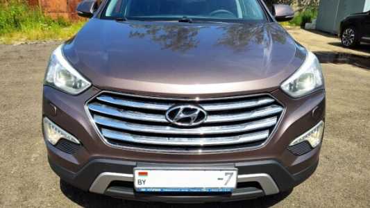 Hyundai Grand Santa Fe III, 2014, пробег 186000 км