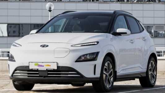 Hyundai Kona I  Рестайлинг, 2022, пробег 76000 км