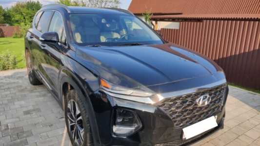 Hyundai Santa Fe TM, 2018, пробег 93892 км Hyundai Santa Fe TM, 2018, пробег 93892 км