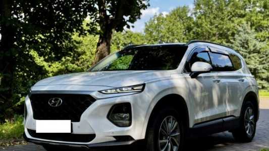 Hyundai Santa Fe TM, 2019, пробег 123600 км