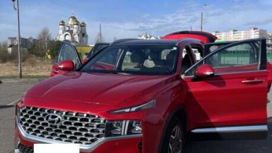 Hyundai Santa Fe TM  Рестайлинг, 2021, пробег 40000 км