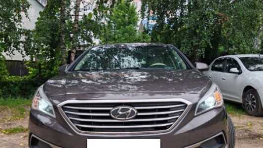 Hyundai Sonata LF, 2016, пробег 130357 км
