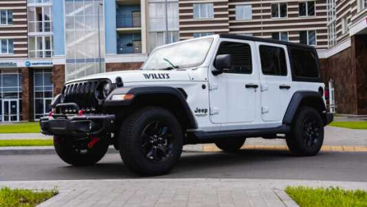Jeep Wrangler JL, 2020, пробег 55500 км