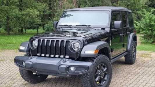 Jeep Wrangler JL, 2021, пробег 59300 км