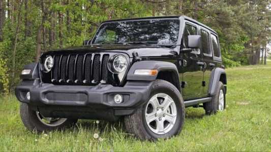 Jeep Wrangler JL, 2022, пробег 14000 км