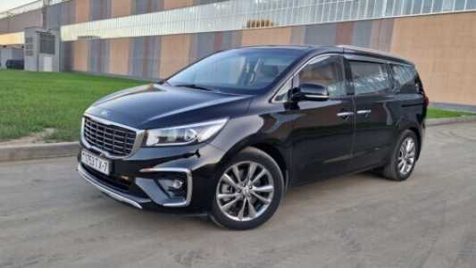 Kia Carnival III, 2019, пробег 124 км