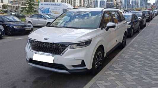 Kia Carnival IV, 2021, пробег 88400 км
